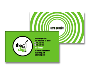 thedigs.com business cards