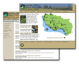 santa cruz state parks website