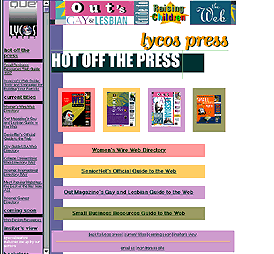 Lycos Press Web Screenshot